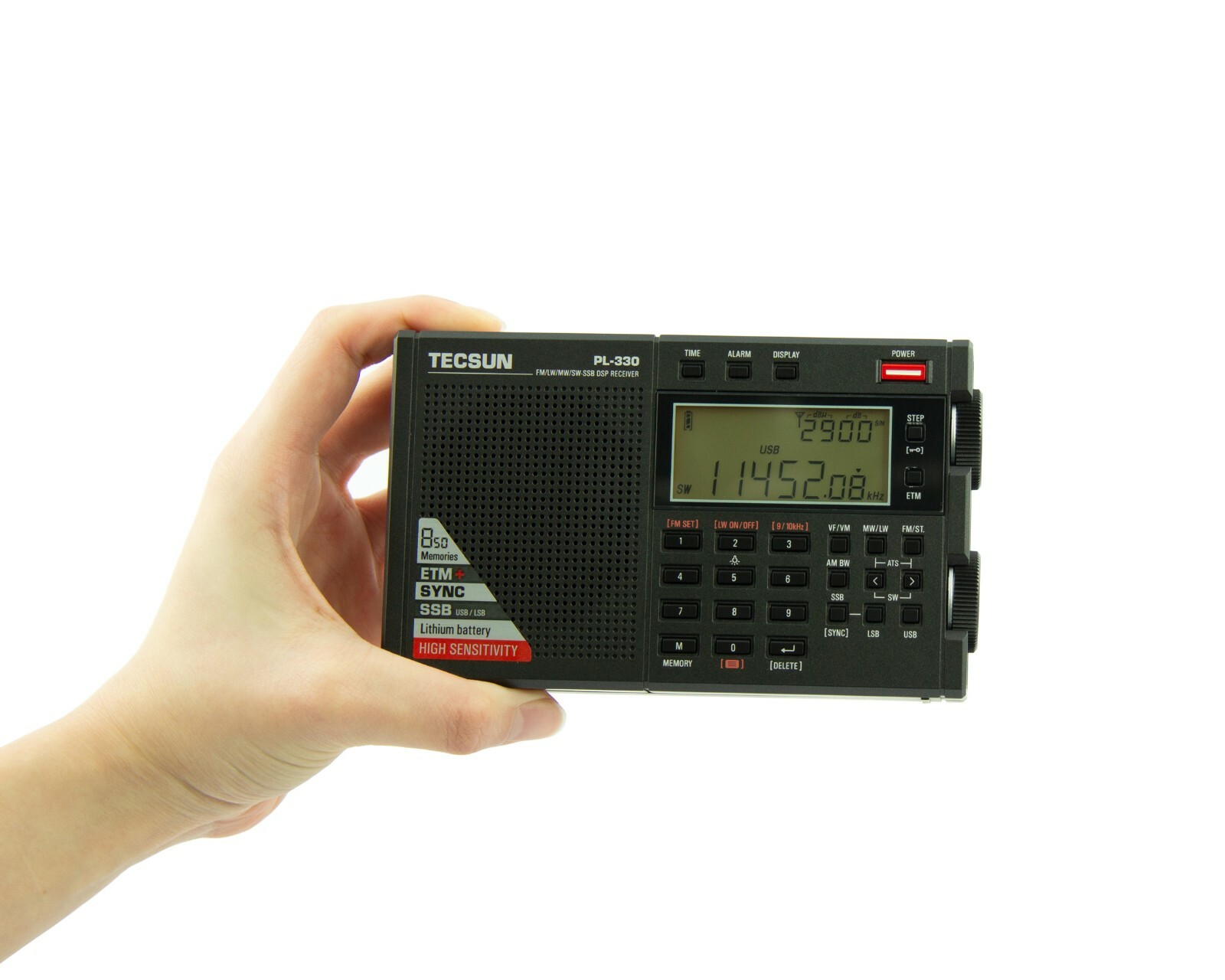 TECSUN PL-330 PLL DSP SSB Multi Band Radio **ENGLISH VERSION / Firmware 3306**