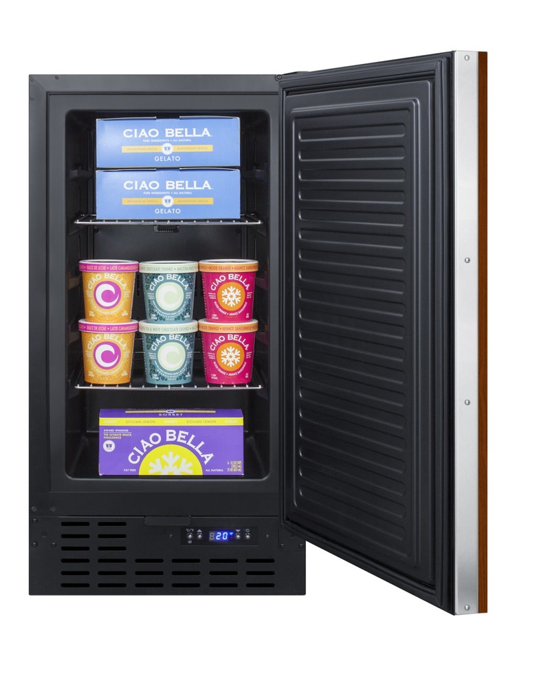 Summit SCFF1842IF 20"W 2.7 Cu. Ft. Built-In / - Panel Ready
