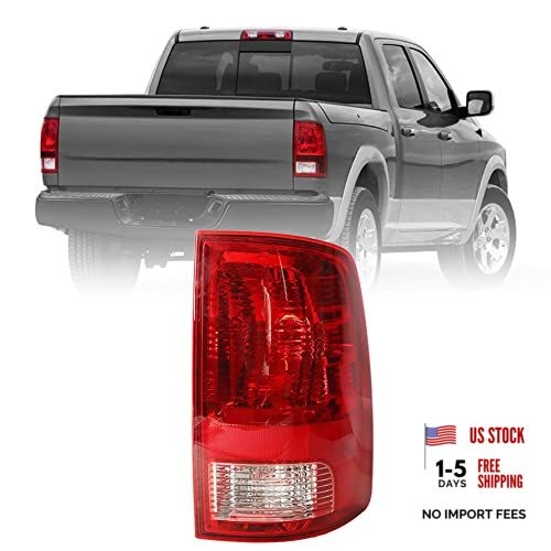 Passenger Side Rear Brake Tail Light Assembly Replacement for Ram 1500 2500