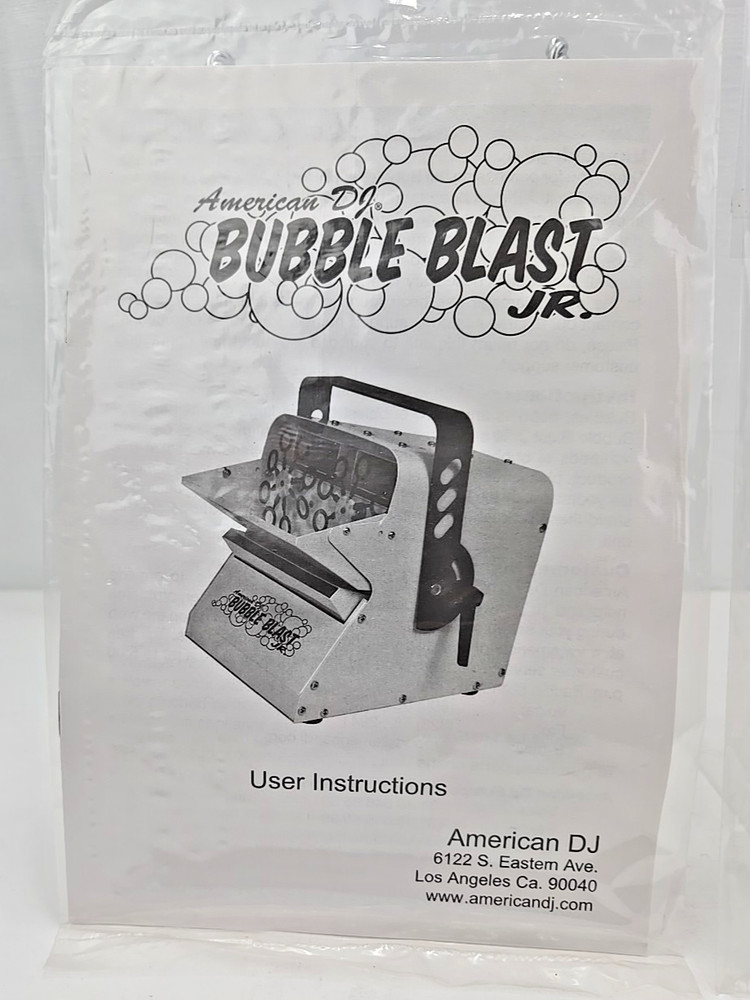 American DJ Bubble Blast JR