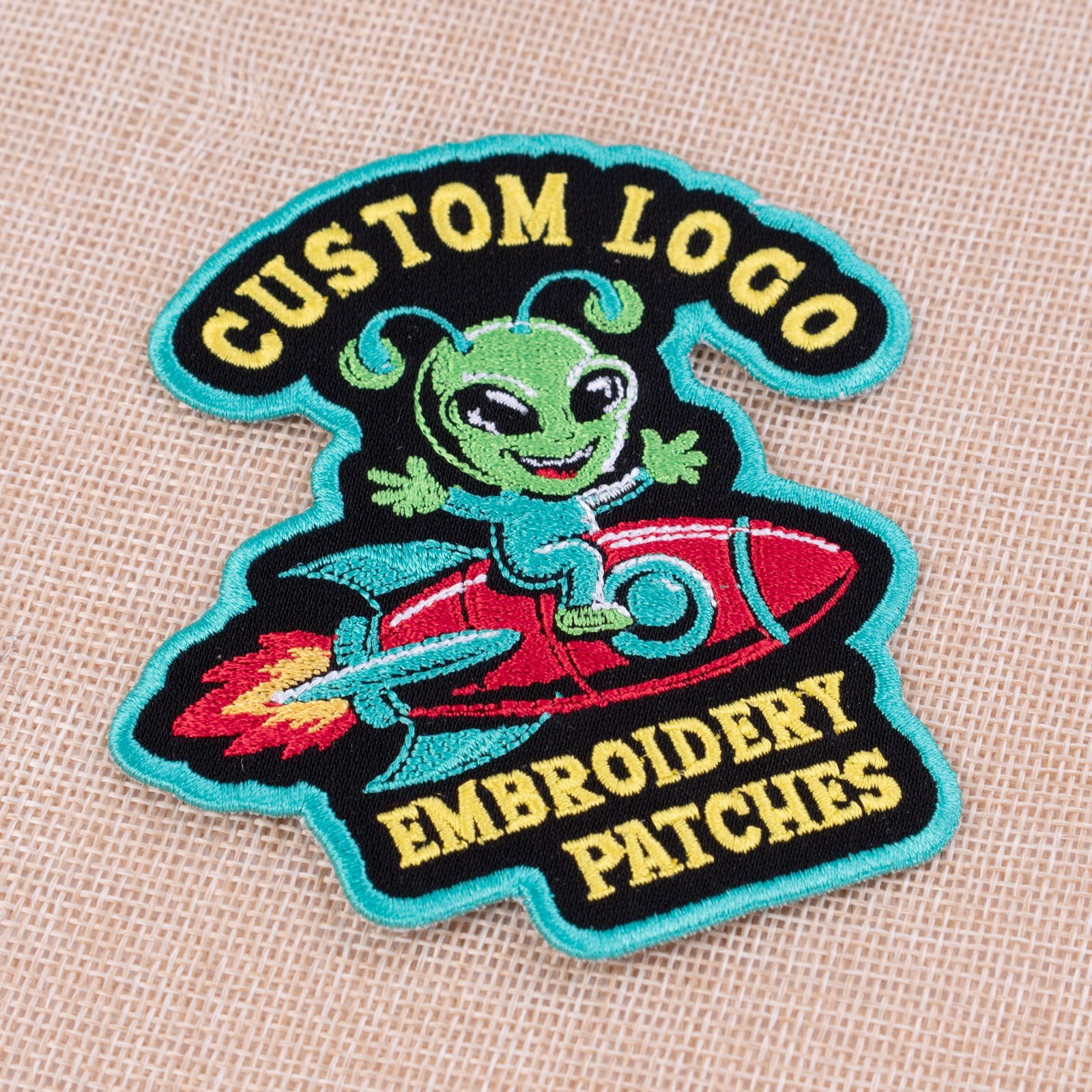 Custom Logo Patch, Personalized Embroidered Logo Patches, Company Logo Patch