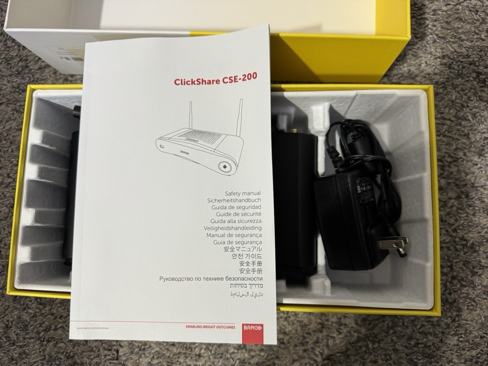 Barco ClickShare CSЕ-200 Presentation System