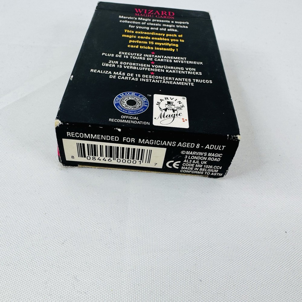 Marvin's Magic Svengali Magic Cards Deck Sealed