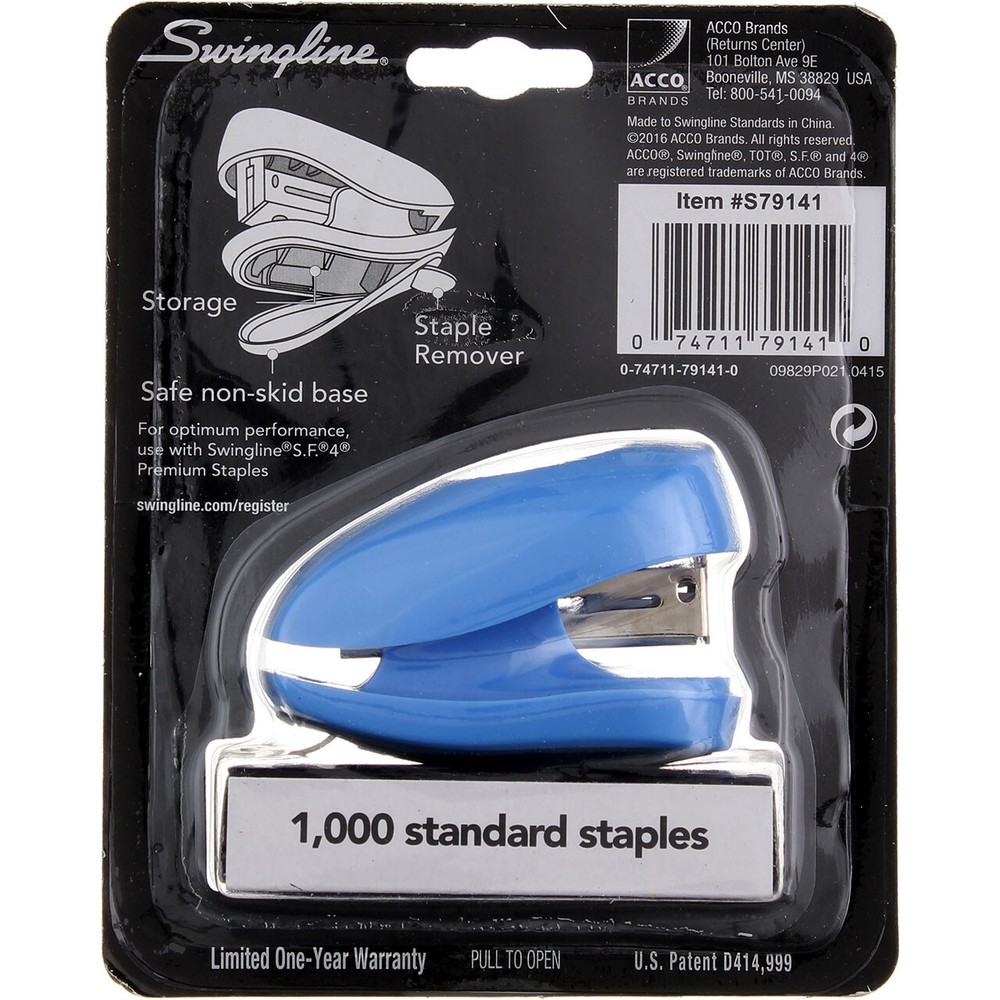 Swingline Tot Mini Stapler, 15 Sheets