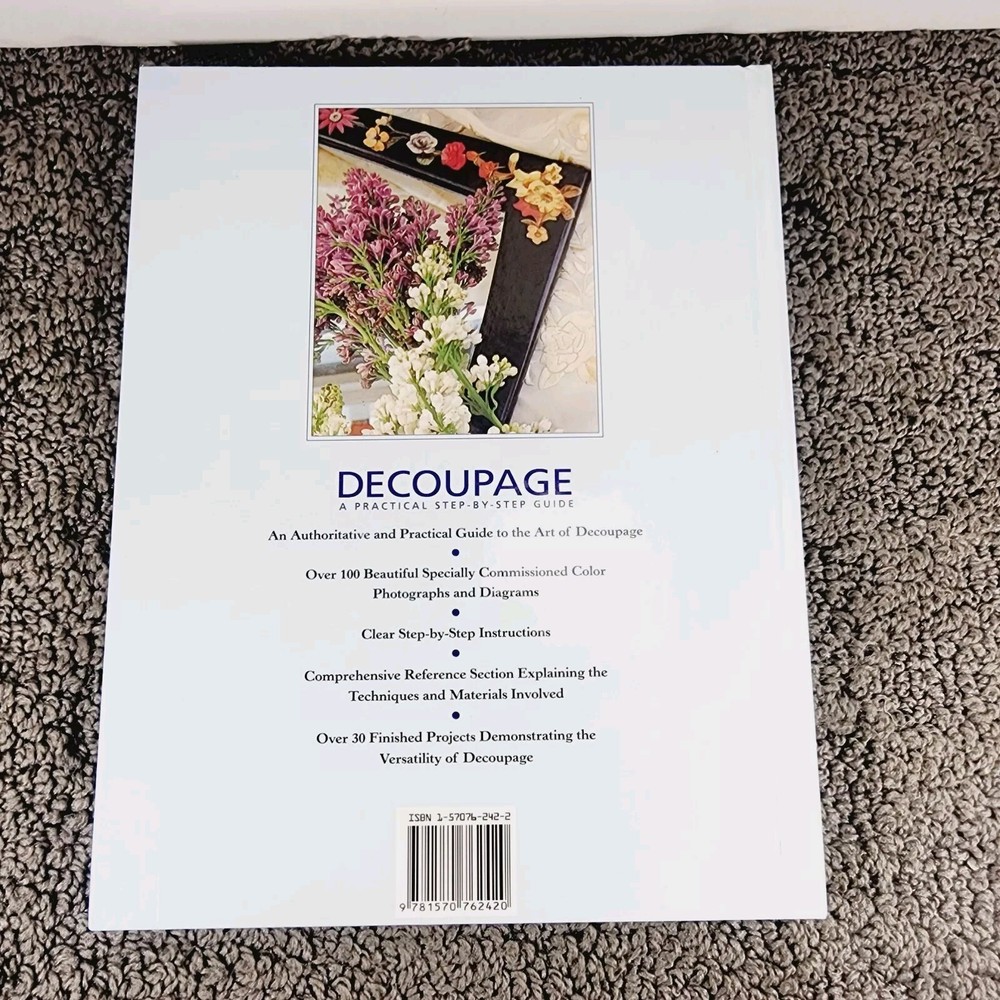 Decoupage Lot 3 Step By Step Guide Techniques Projects Decoration Paper Crafts