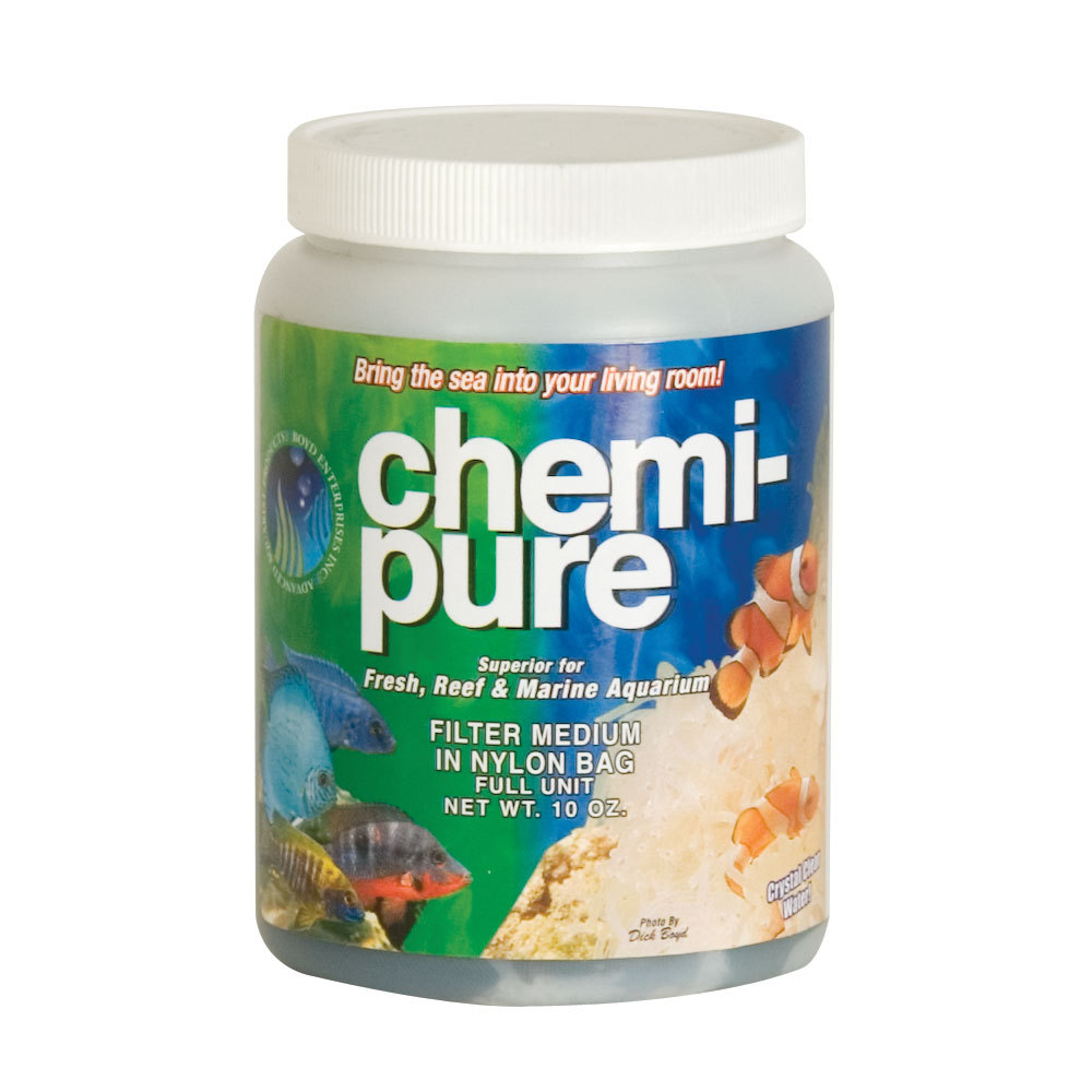 CHEMI PURE 10 OZ.  FILTER MEDIA CARBON RESIN BOYD