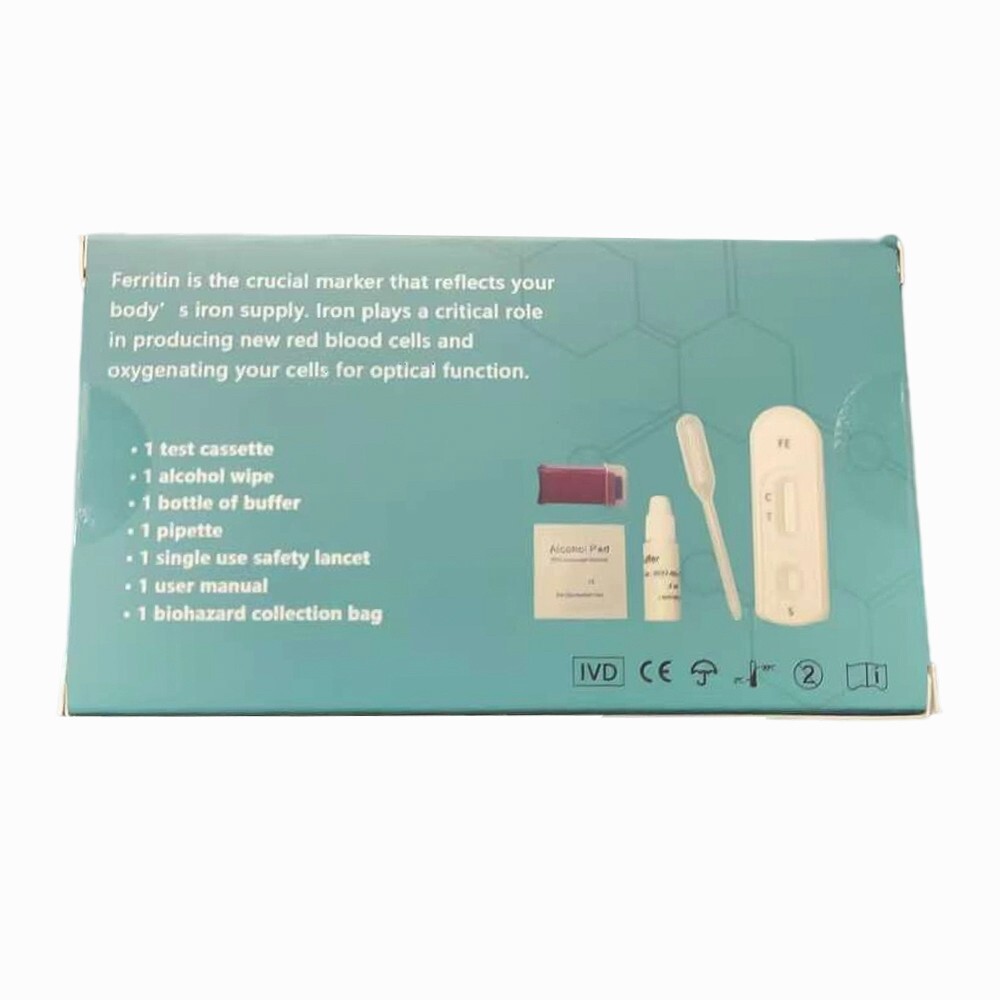 Ferritin (Anemia Iron Deficiency) Test Kit-Rapid Accurate Results-USA Seller