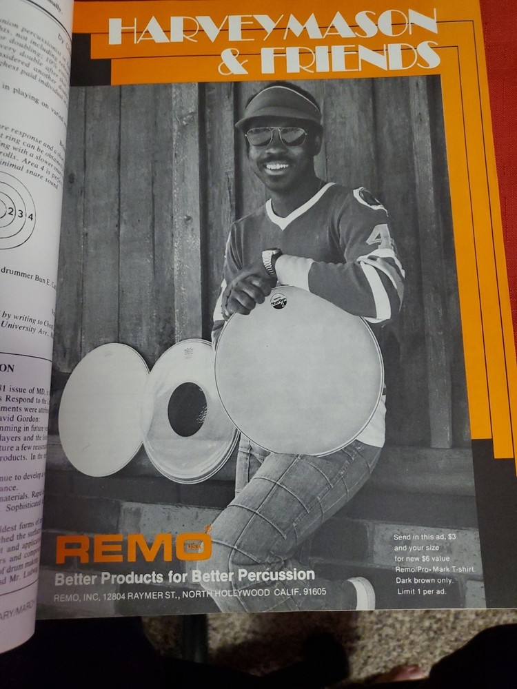 Peter Criss KISS Modern Drummer 1981 Rare