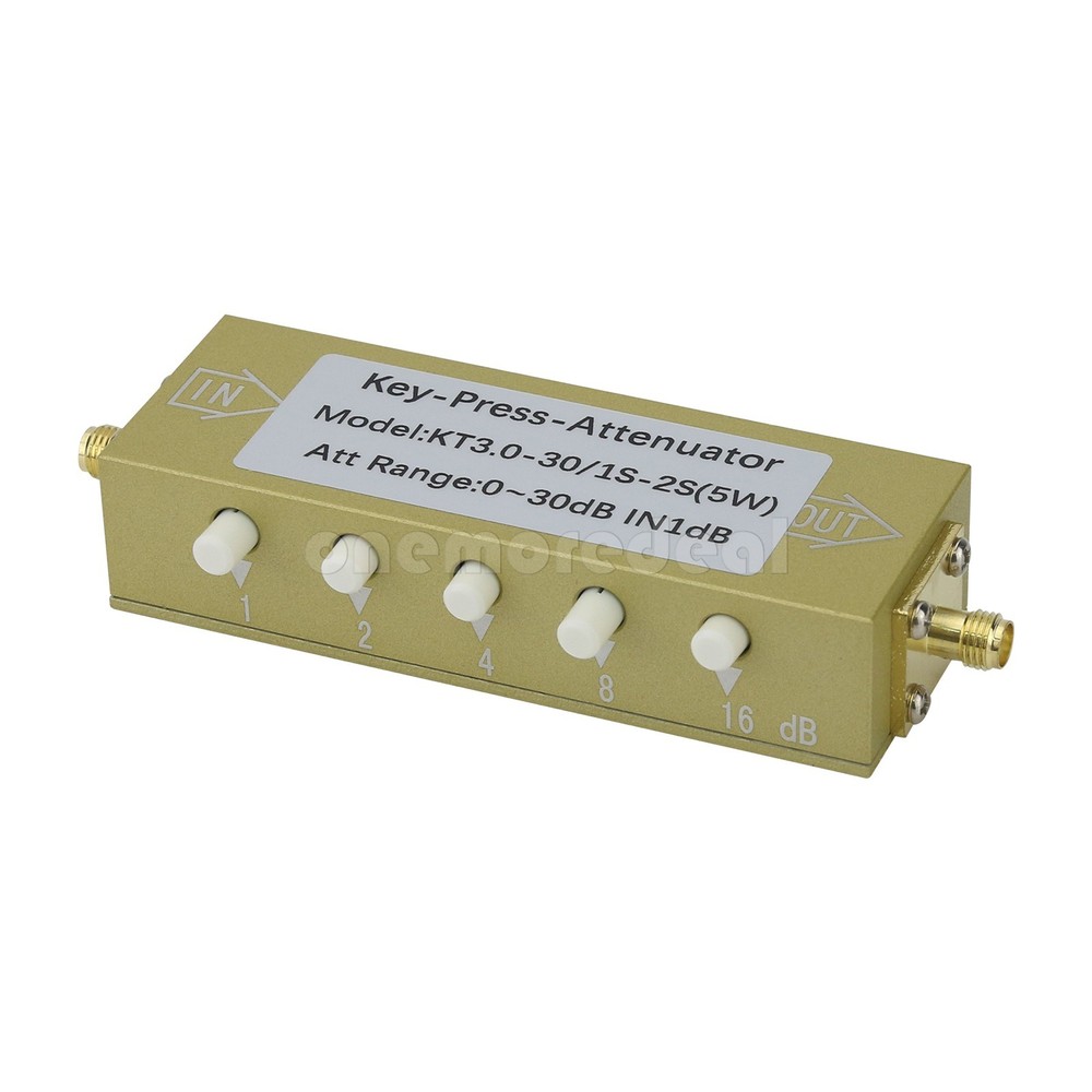 0-3GHz RF 0-90dB Adjustable Attenuator High Quality Digital Step RF Attenuator