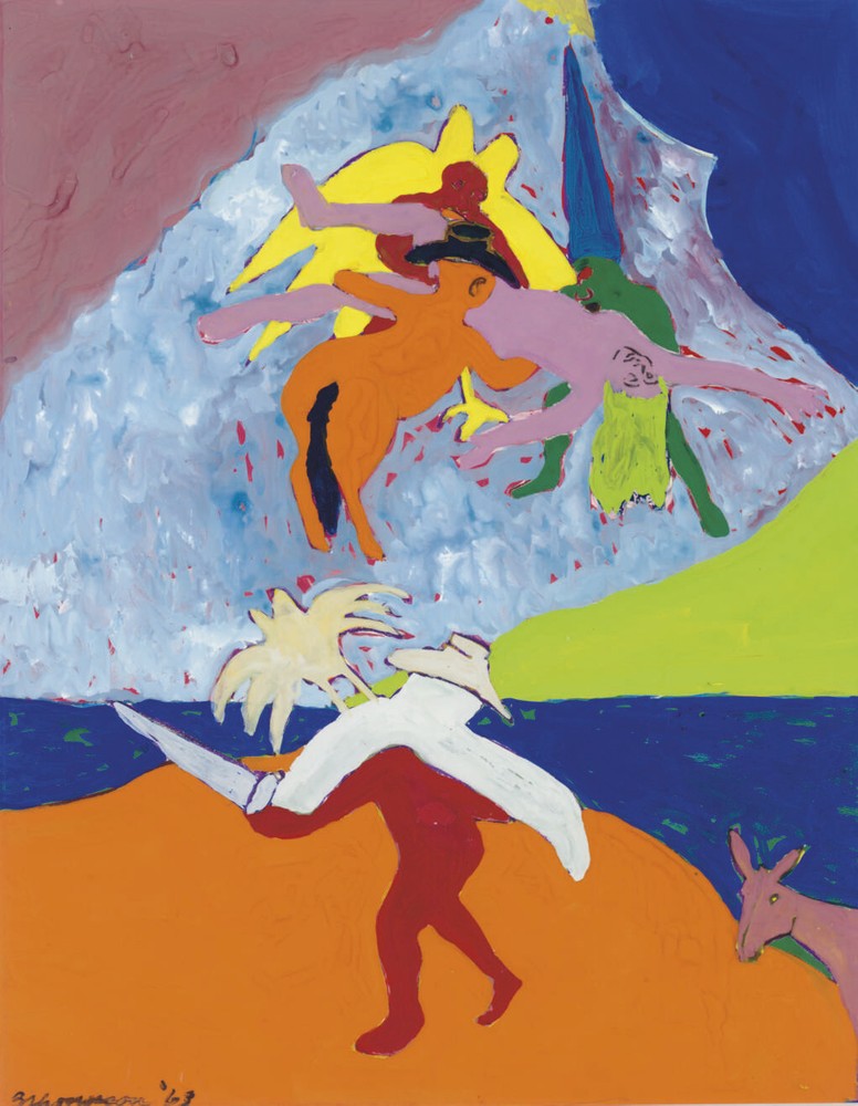 Heavens By Bob Thompson - Quality Matte Print - FRAME ME