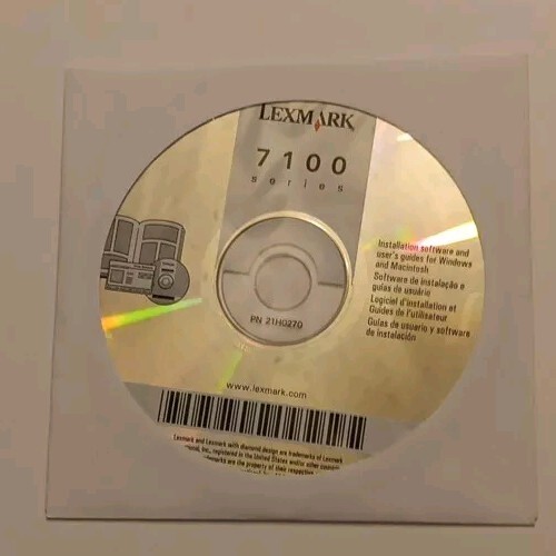 Lexmark 3400 Series Installation Software and User Guide (2007) DISC ONLY
