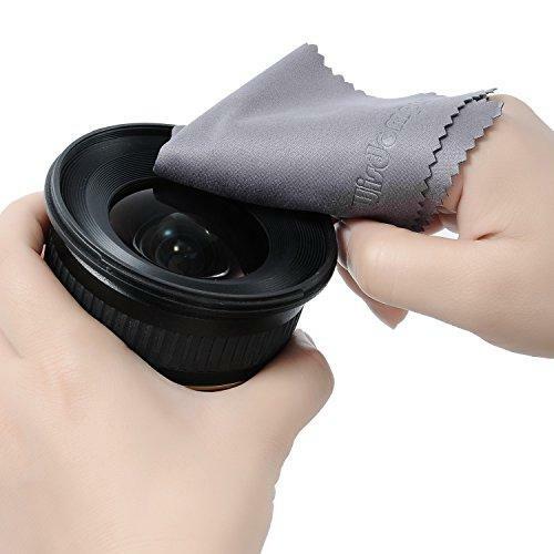 Large 4-Pack Microfiber Cleaning Cloth for Laptop, Computer Screen, Camera,