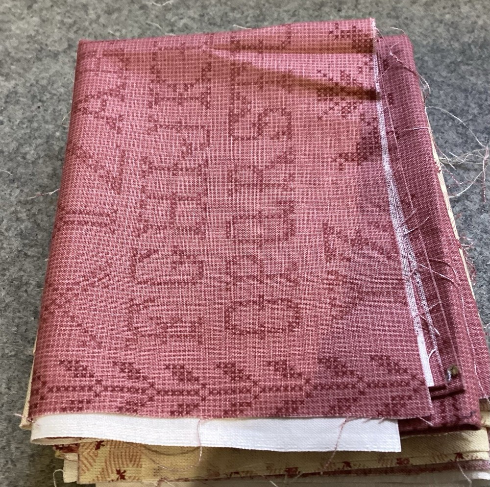 Five Pink Tone Fat Quarters