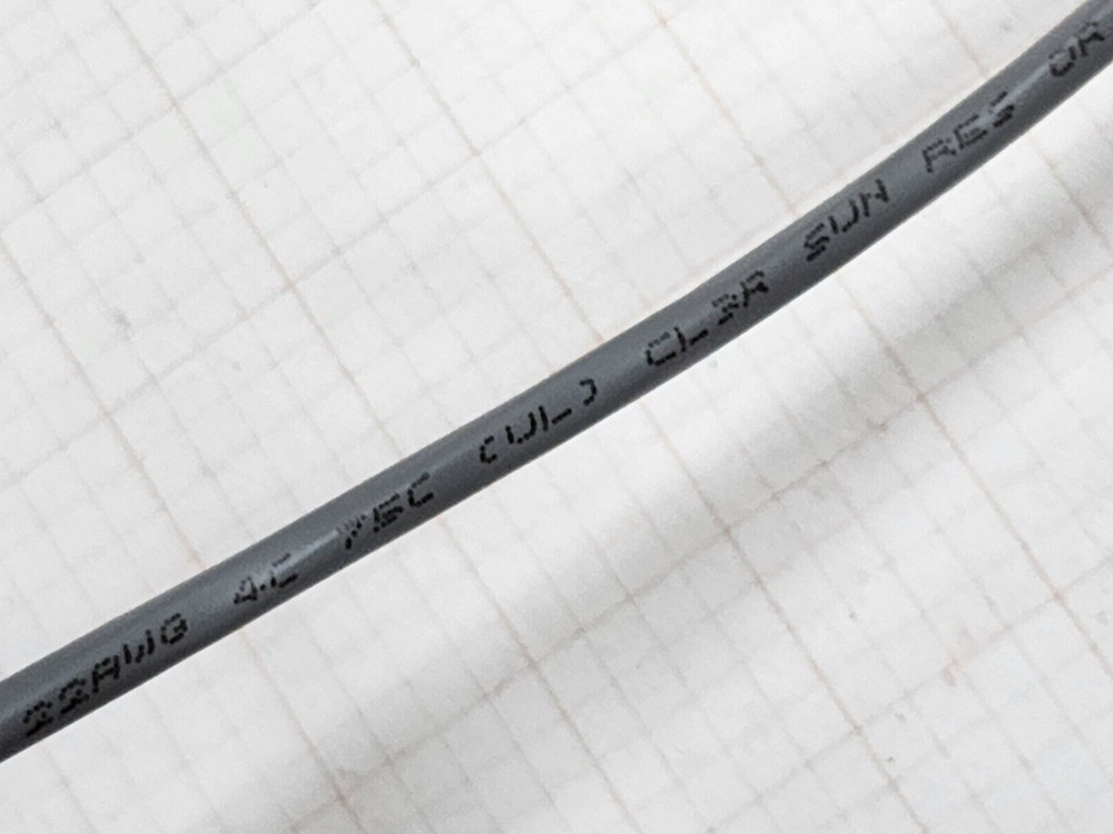 Olympic Wire & Cable 2004L 22/4C Riser Communication/Control Cable CMR Gray/50ft