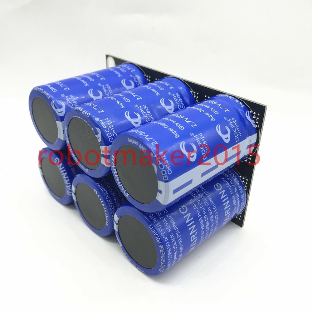 2.7V500F 16V83F Super Farad Capacitor Module Kit For Car Double Rows