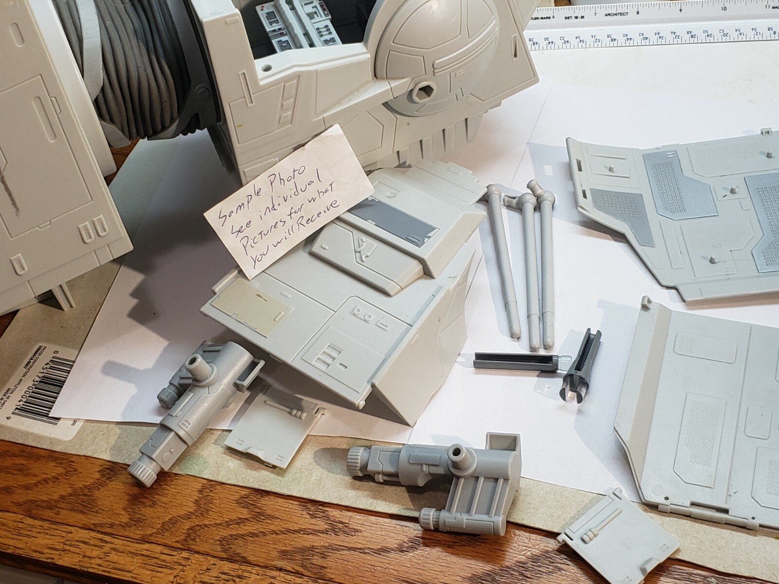 CHOOSE 2010 Legacy AT-AT Parts Cannon Endor Star Wars Ladder Left right Door