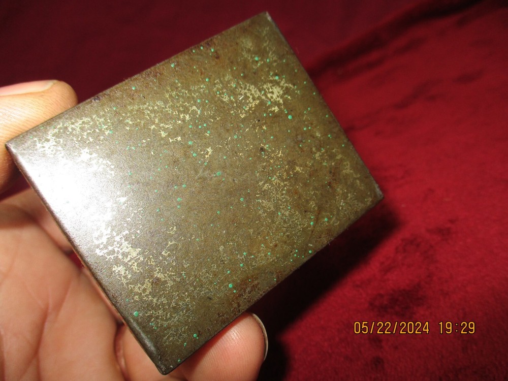 Antique Atlas Blasting Cap Tin, Advertising Tin, EMPTY