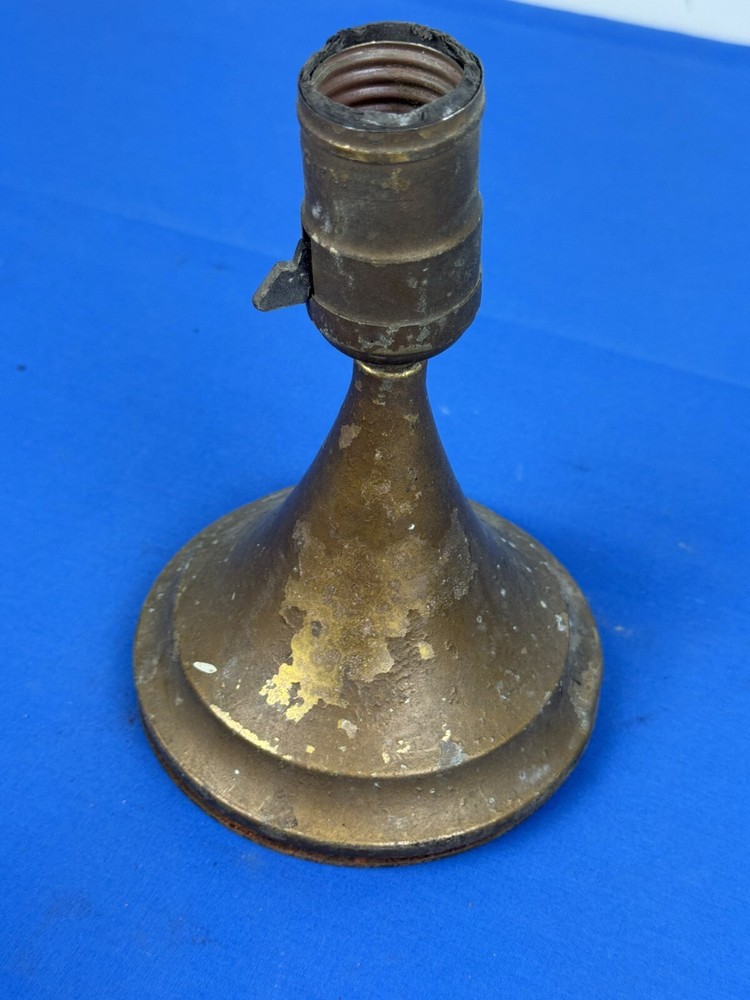 Antique Buss Light w/ Unusual Switch, Articulating Socket ~ Bussman Lighting