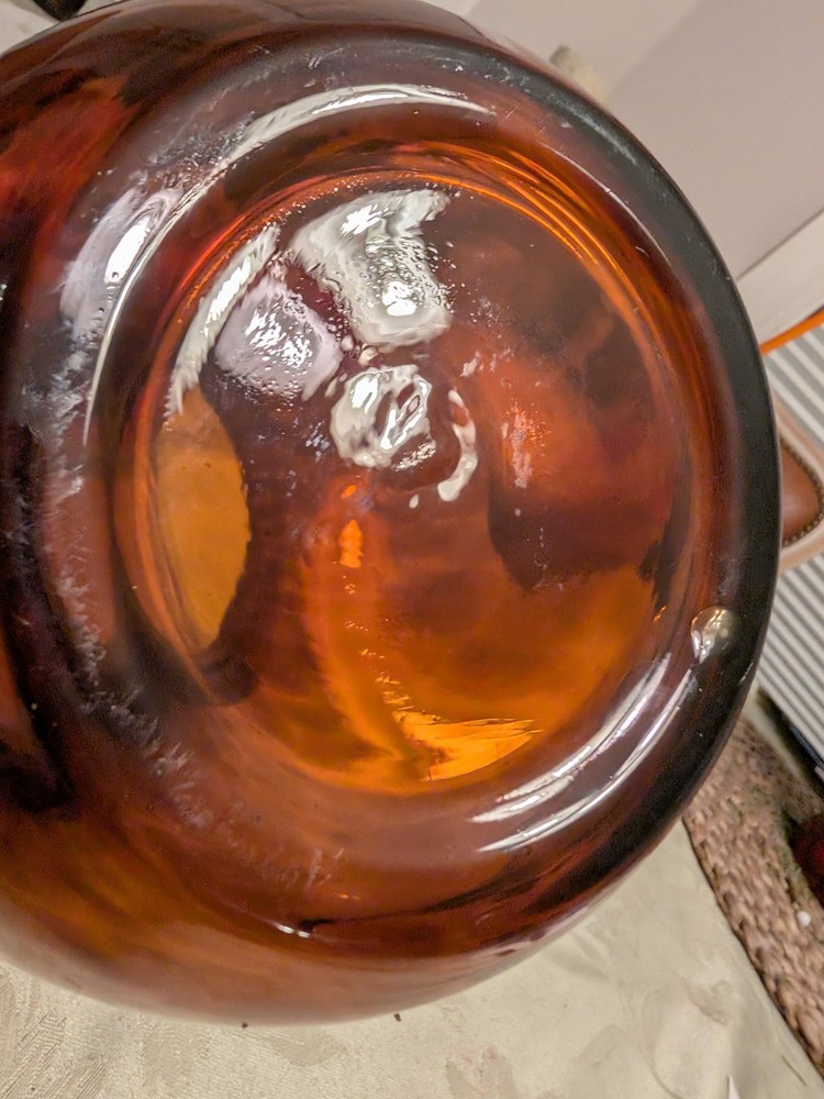 Beautiful Tortoise shell Lipped Pitcher With Applied Handle