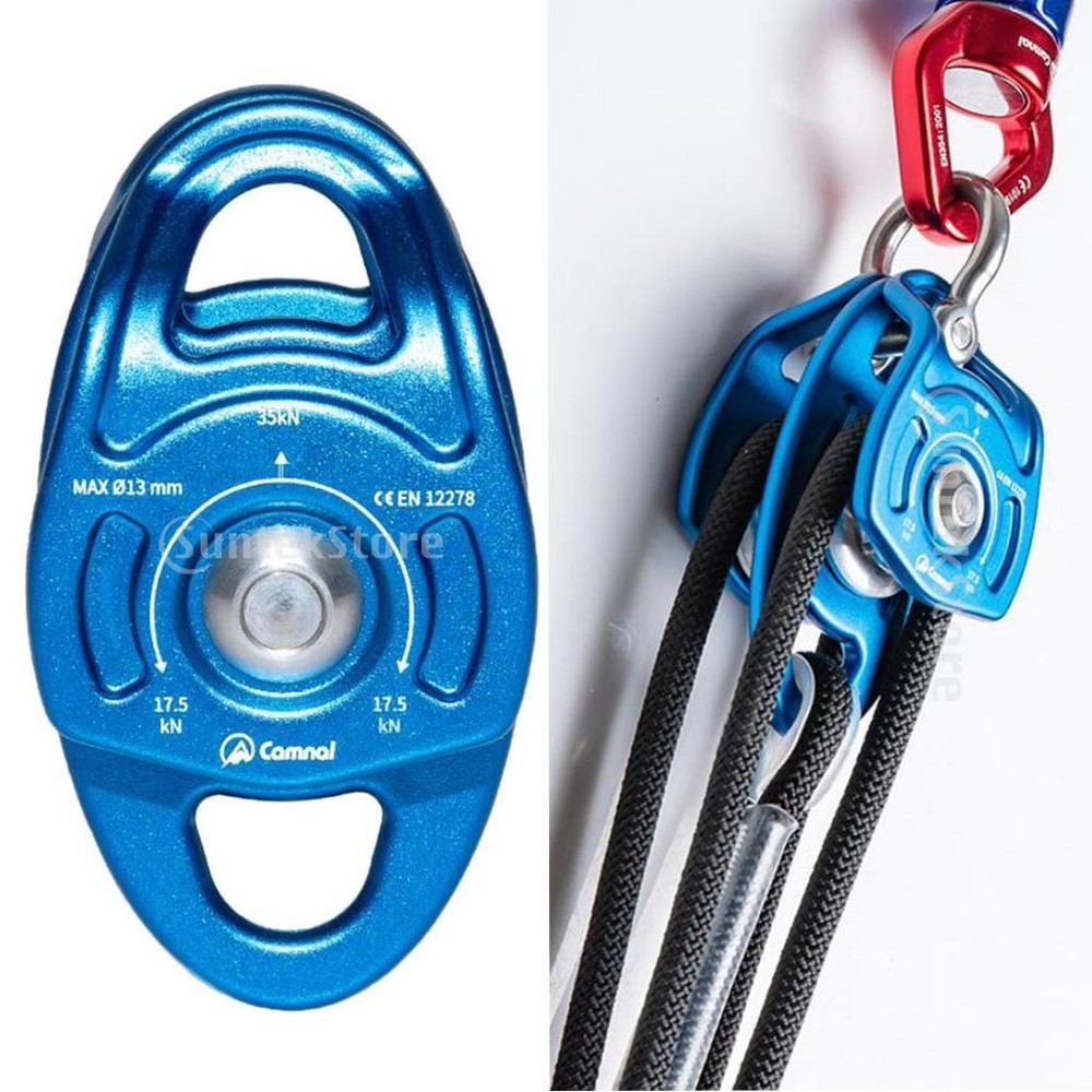 35kN Fixed Rope Pulley Double Sheaves CE General Purpose