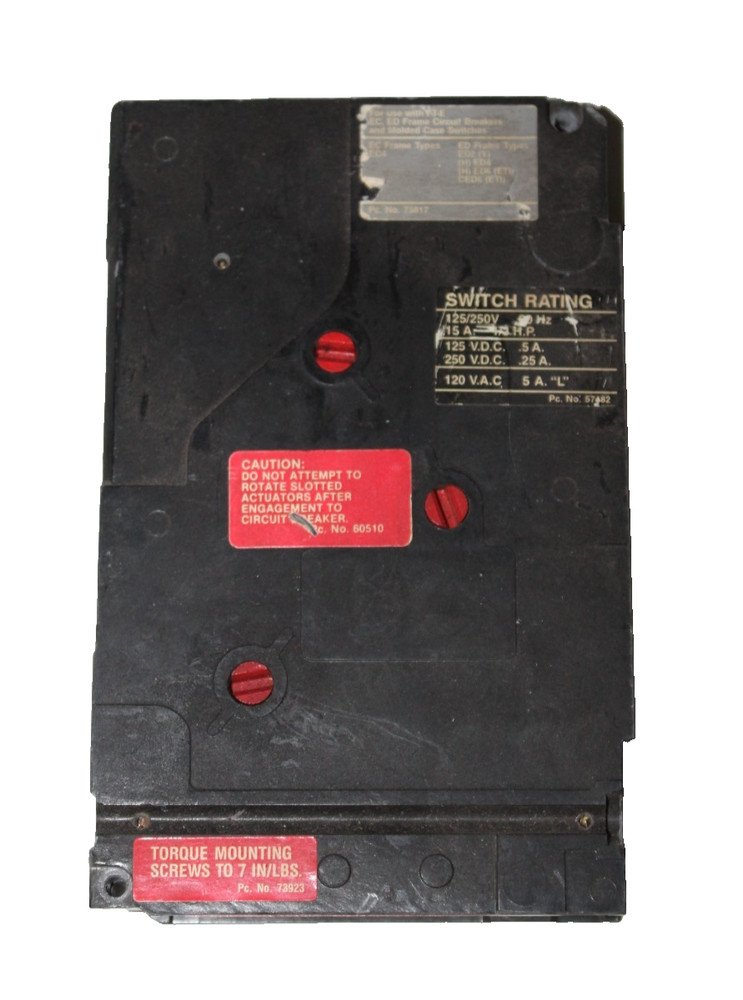ITE U01ED60 120V AC Undervoltage Trip for ED Frame Breakers