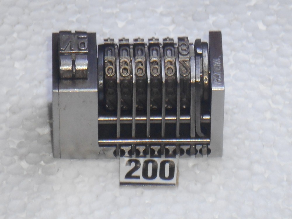 ATLANTIC | letterpress numbering machine |200