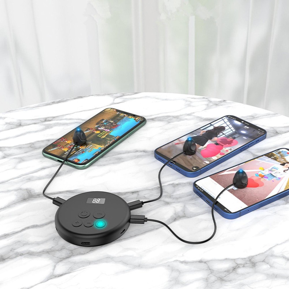 Phone Screen Auto clicker click Simulated Finger Mute Connect Auto Point Device,