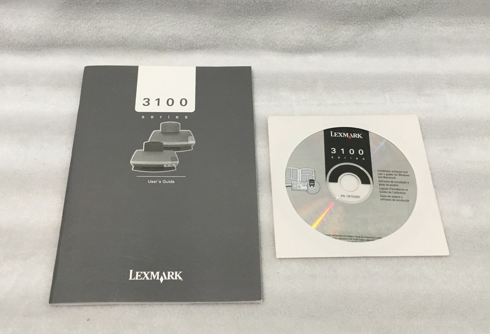 LEXMARK 3100 SERIES USER'S GUIDE & INSTALLATION SOFTWARE
