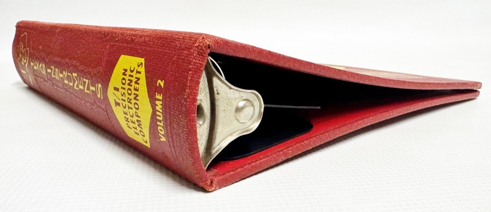 Vintage Texas Instruments, Inc. 3 Ring Binder - Used