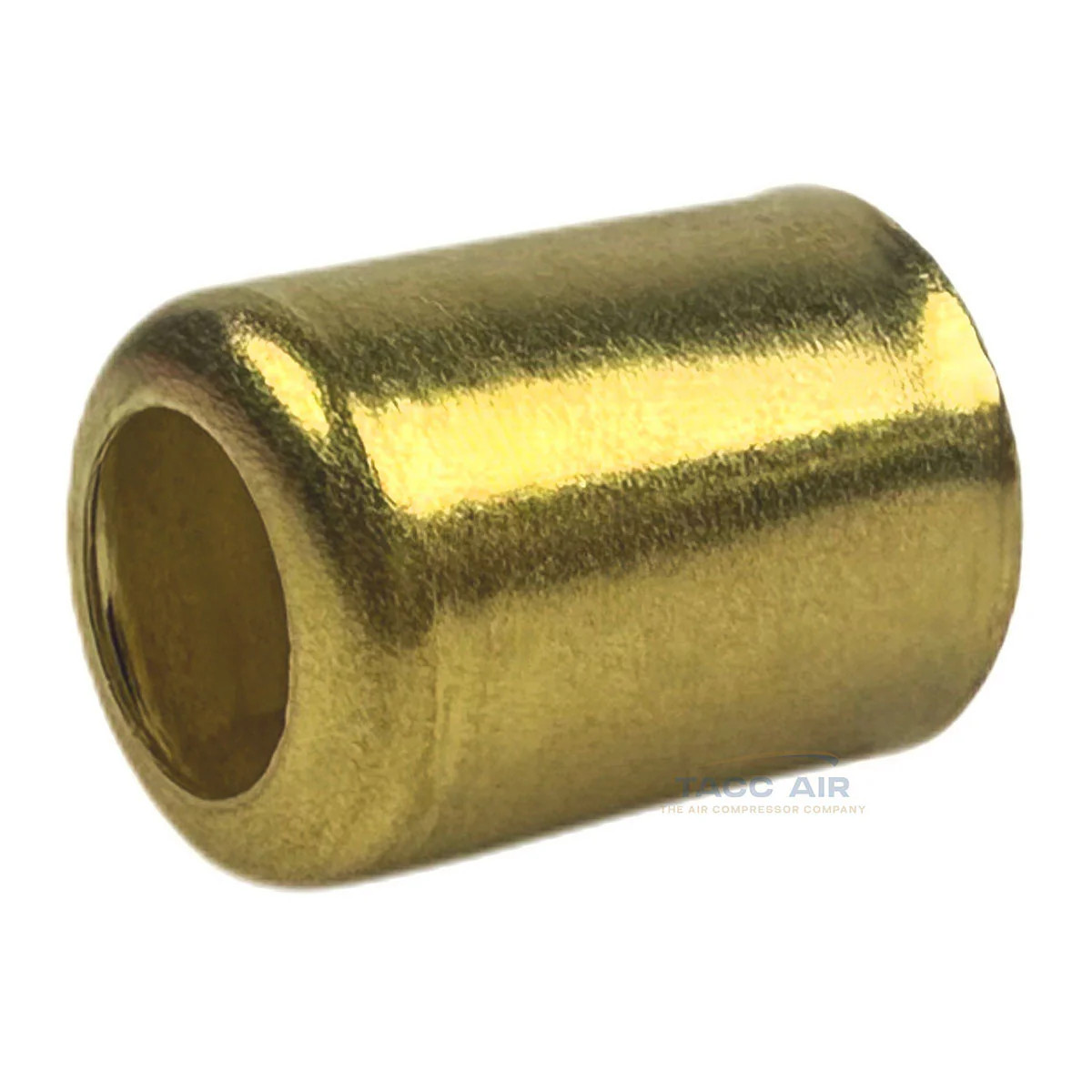 10 Pack Brass Hose Crimp Ferrule 0.478 Inside diameter x 0.687 in Length