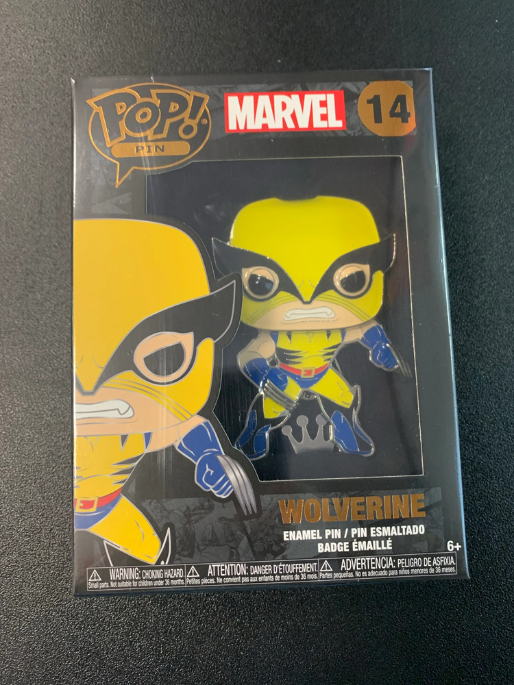 FUNKO POP PIN MARVEL WOLVERINE 14