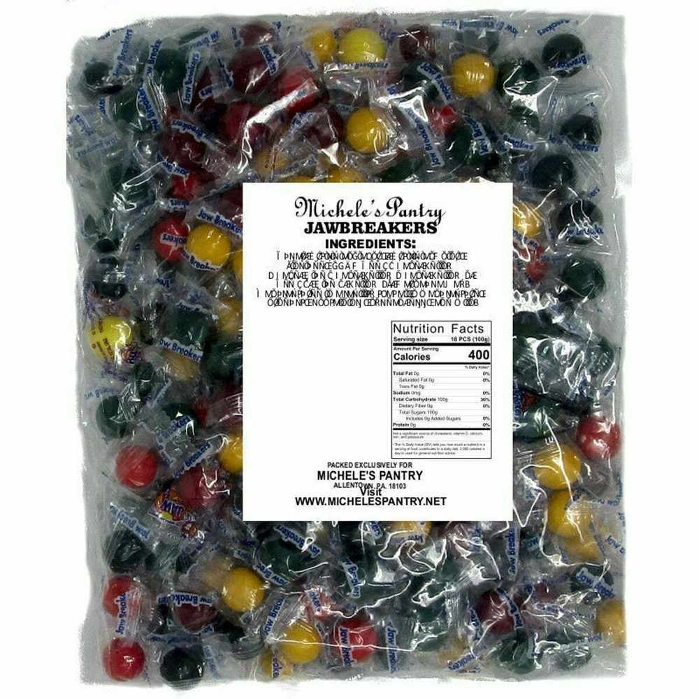 Canel Brand Classic Hard Candy Jawbreakers 5 lbs.