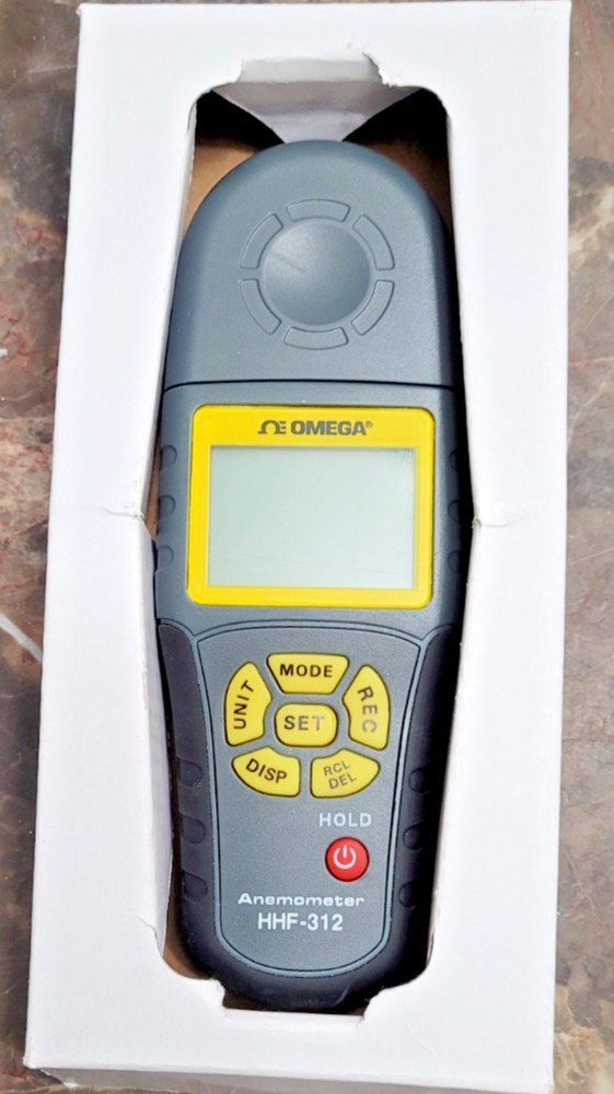 Omega Handheld Anemometer with Wind Chill Function HHF-312