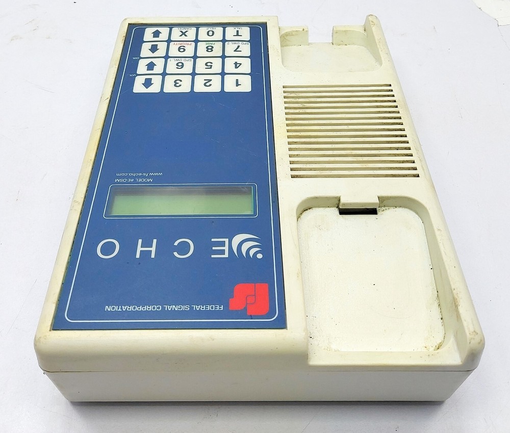 Federal Signal Corporation ECHO Wall Mount Intercom Stations E-DSM