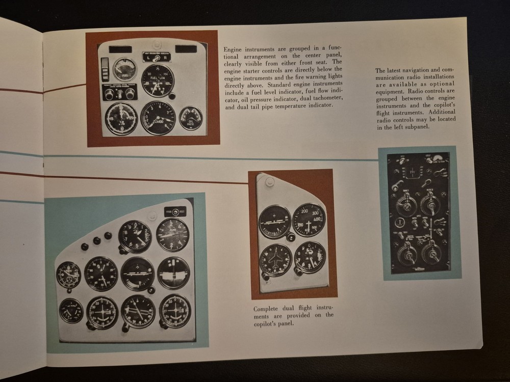 Original Beechcraft MS760 Brochure Will Be Professionally Packaged