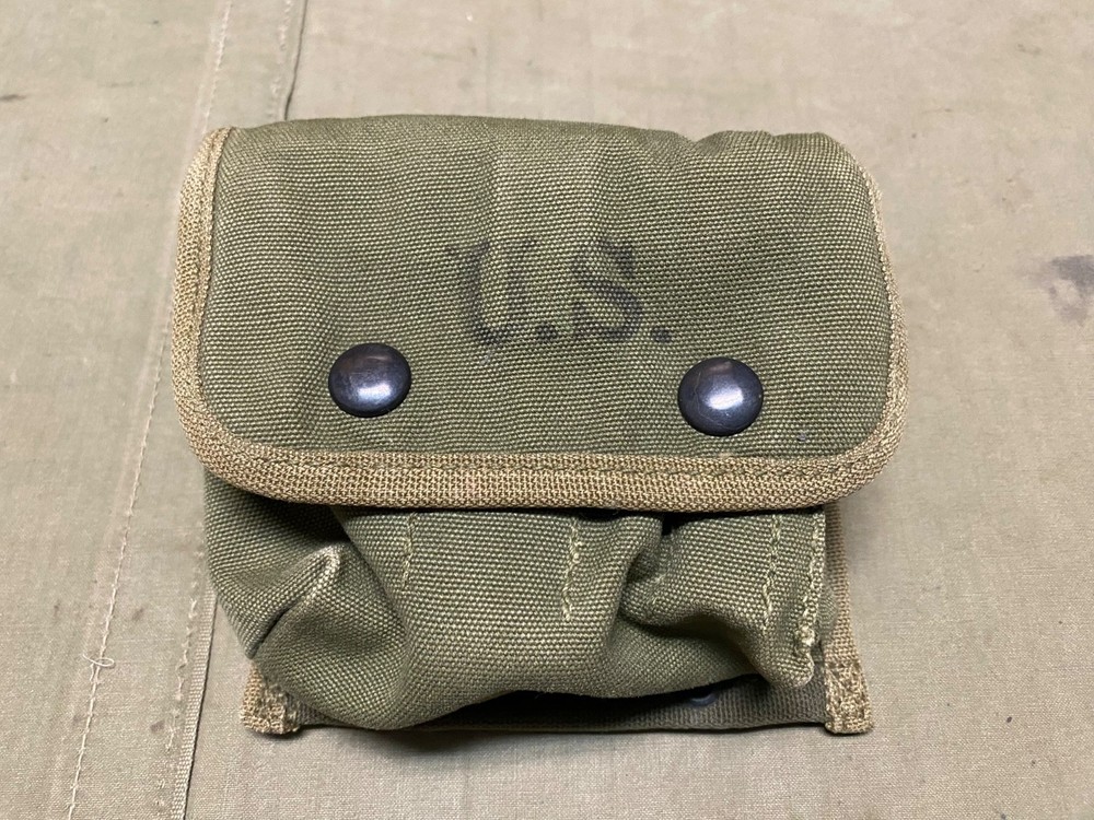 ORIGINAL WWII US ARMY M1944 JUNGLE FIRST AID KIT CARRY POUCH-1944, JA SHOE CO