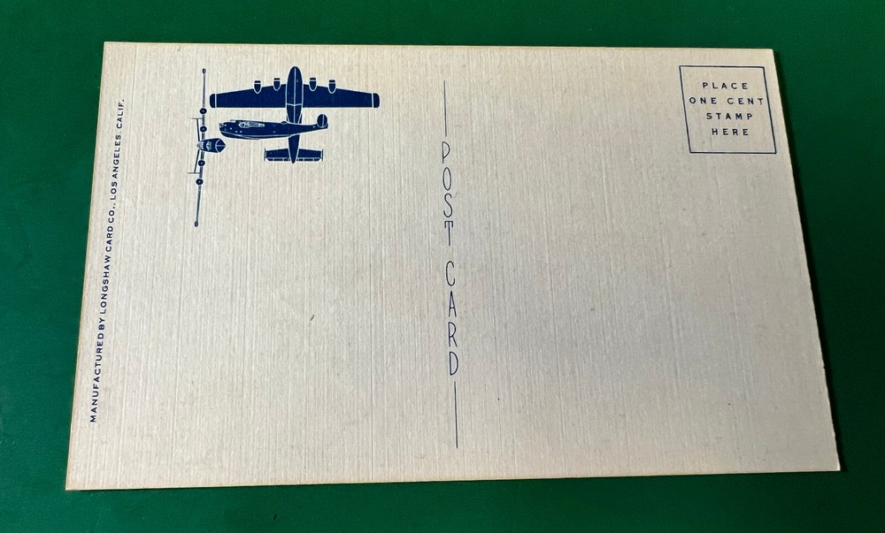 CONSOLIDATED PB2Y-2 CORONADO 1943 POST CARD GROUPING