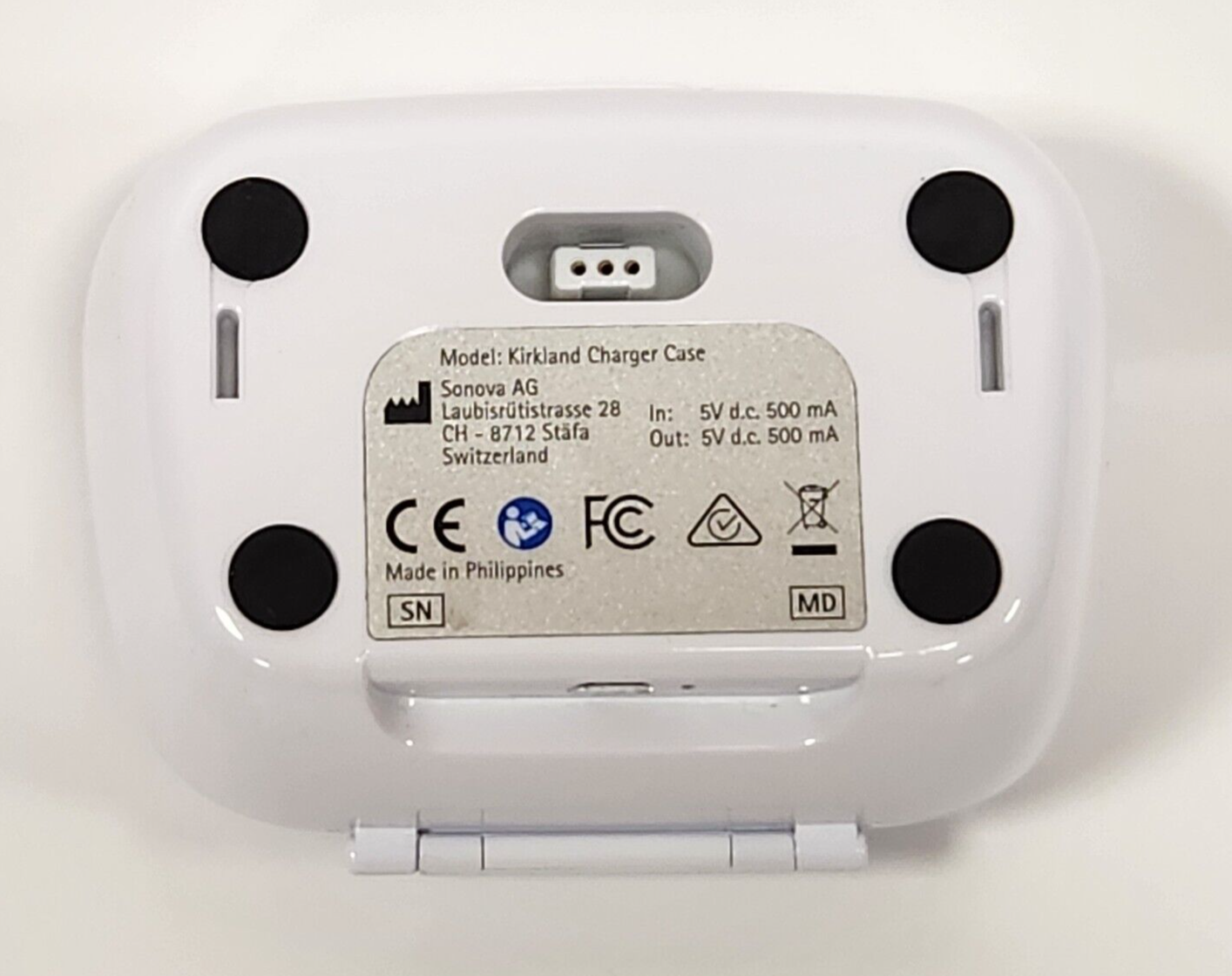 Kirkland Charger Case KS Hearing Aids Compatible W/ Unitron Great Deal!