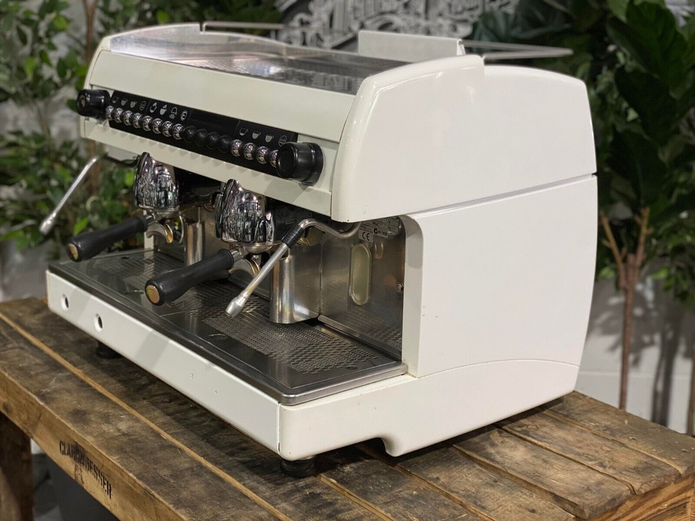 WEGA SPHERA 2 GROUP WHITE ESPRESSO COFFEE MACHINE