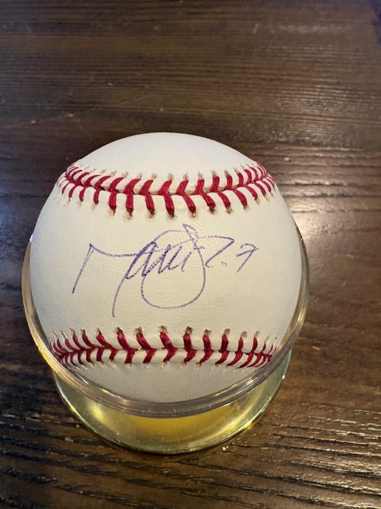 MARK    DEROSA    MLB     SIGNED     BASEBALL