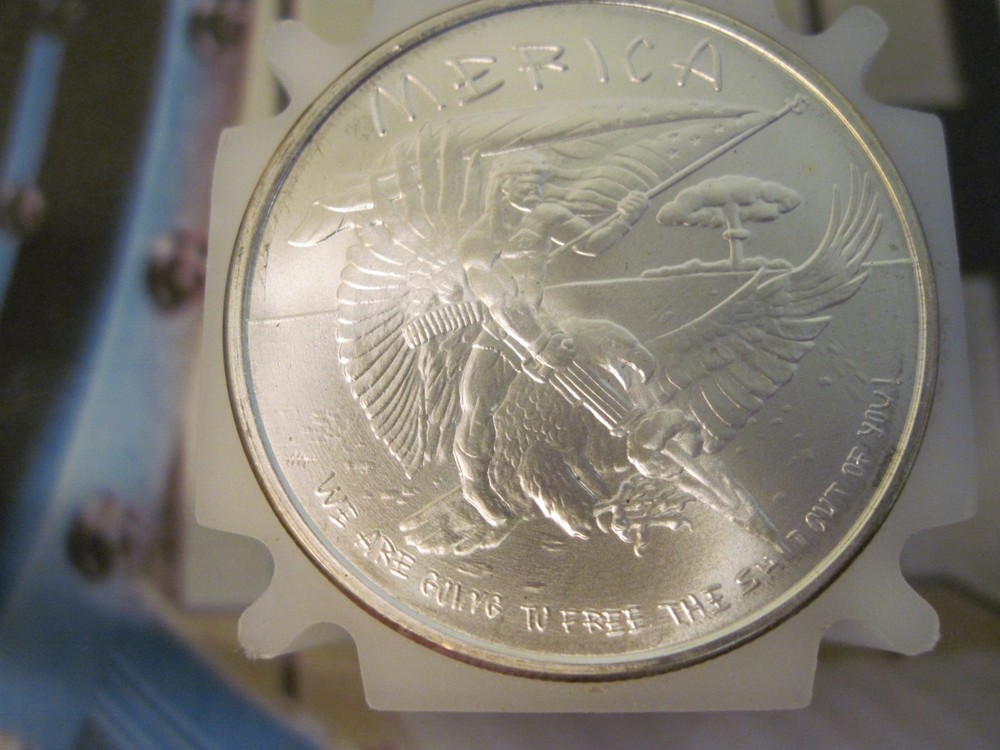 2015 MERICA  1 OZ SILVER SHIELD  BU