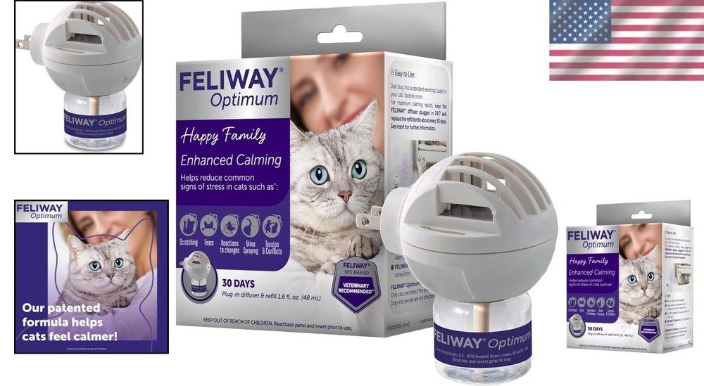 Feliway Optimum 30-Day Stress Relief