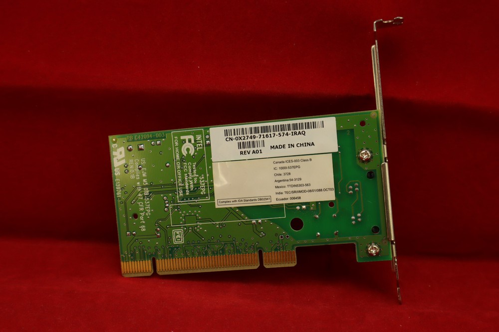 Dell Intel 537EPG 56k PCI Internal Data Fax Modem Desktop Card