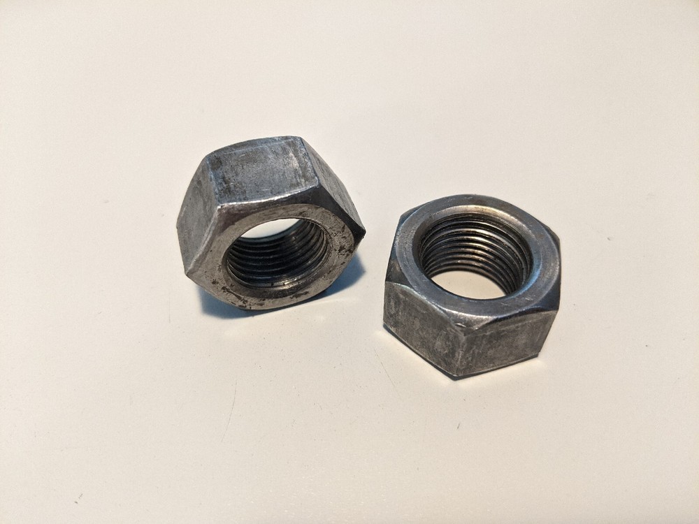 5/8"-18 FINISHED HEX NUTS FINE THREAD PLAIN 5 EACH