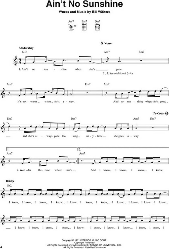 3 Chord Songs for Mandolin