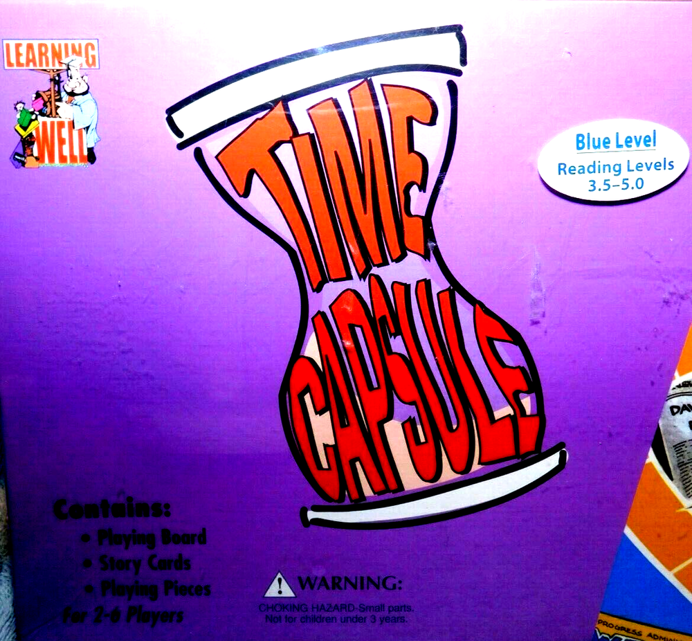 LRN~Game~Learning Well Educational Board Game Time Capsule Reading Comprehension