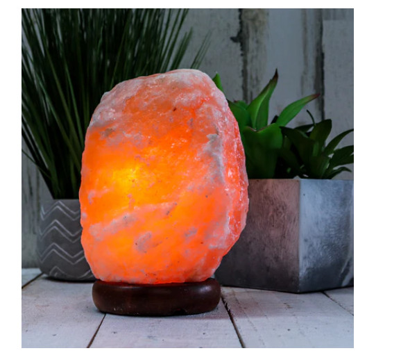 Himalayan Secrets Salt Lamp 9-11lbs with dimmer switch
