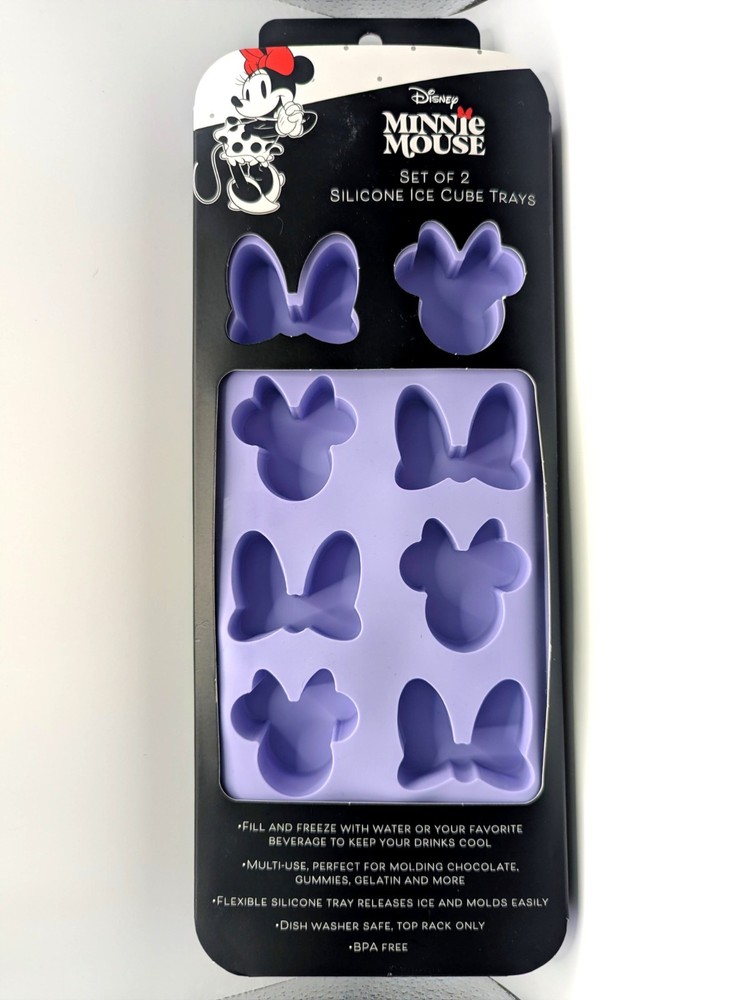 *New* Minnie Mouse Silicone Ice Cube Tray