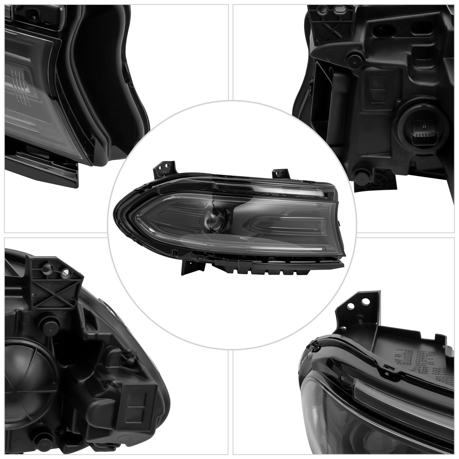 For 2022 2023 Dodge Charger Headlight Assembly Right Side