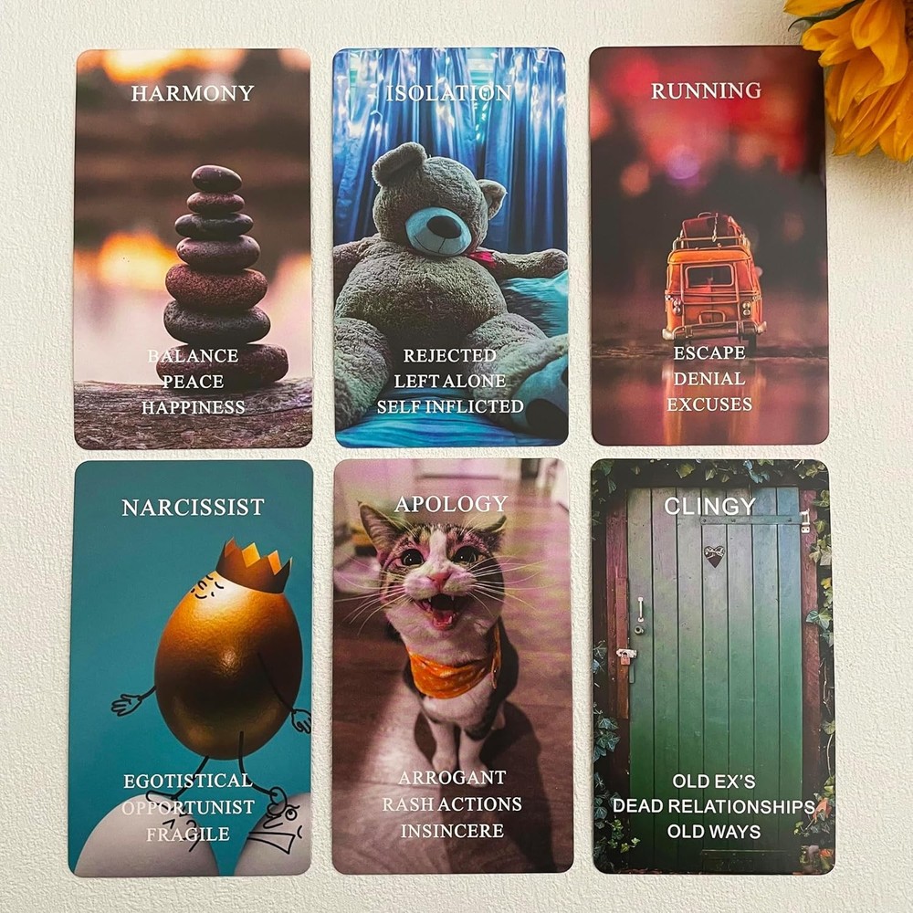 What's The Vibe Oracle Cards Deck, for Beginners, Deck...